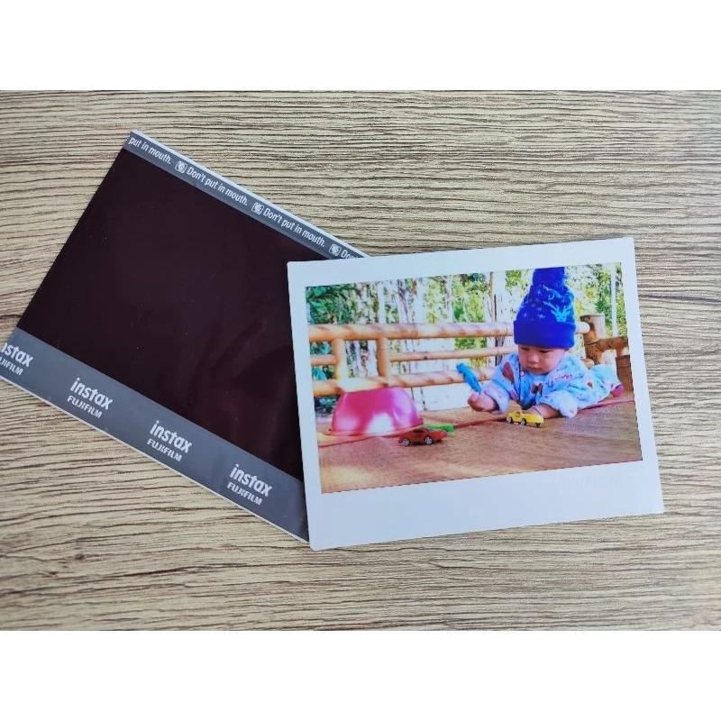 [มีส่งด่วน!]รับปริ้นรูปฟิล์มแท้ fuji instax wide film ฟรีซองใส