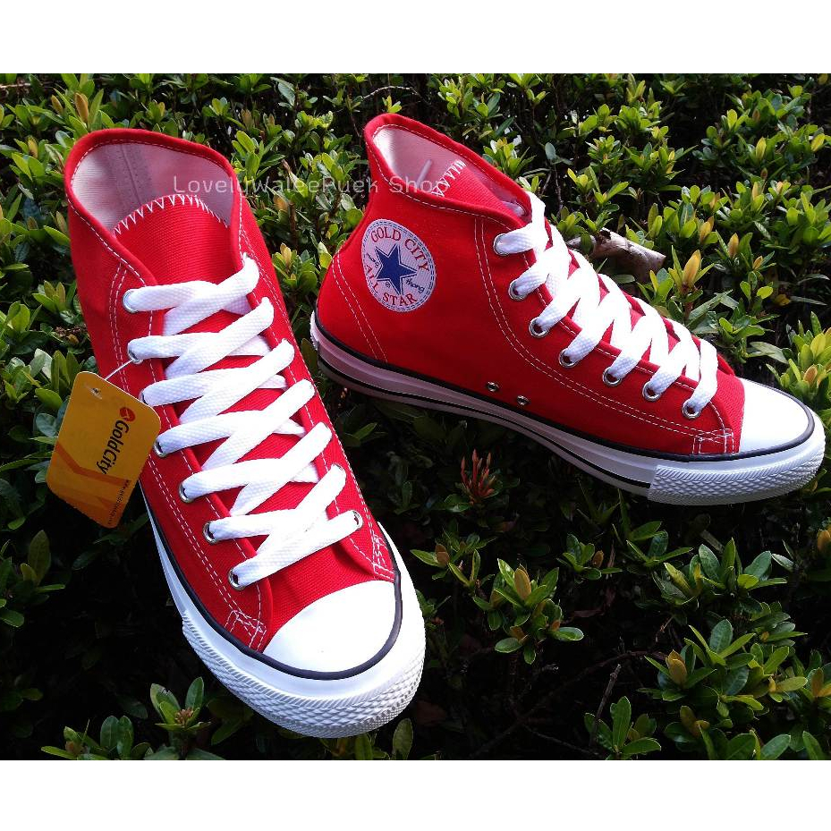 รองเท้าผ้าใบหุ้มข้อGoldCity มี 11 สี Size 37-45  พร้อมส่ง!!