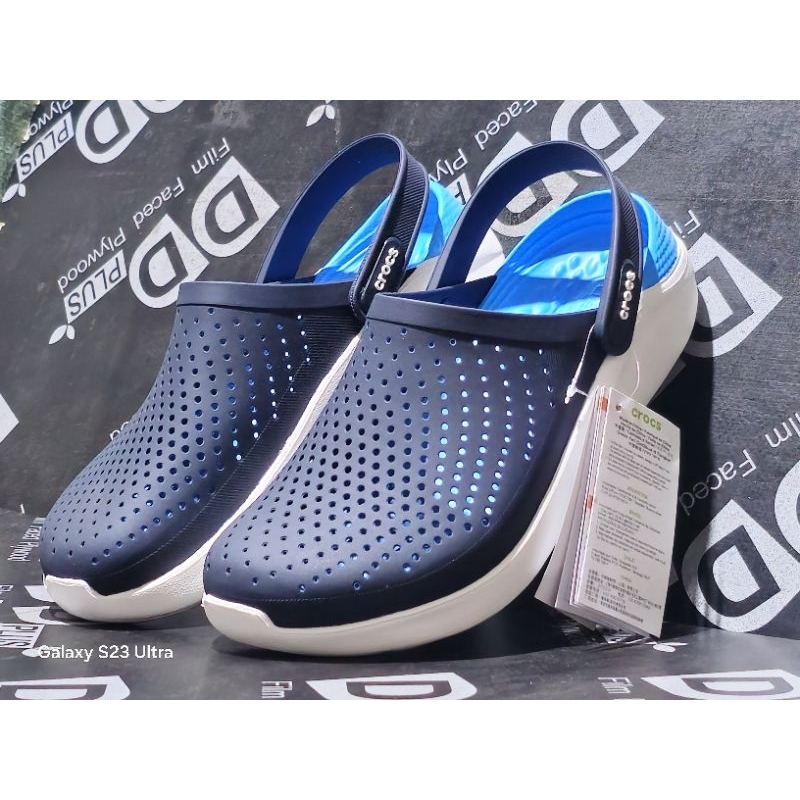 Crocs Lite Ride Clog รองเท้าแตะ แบบลำลอง มาใหม่สุดฮิต ใส่ได้ทุกเพศ มีส่วนลดราคา