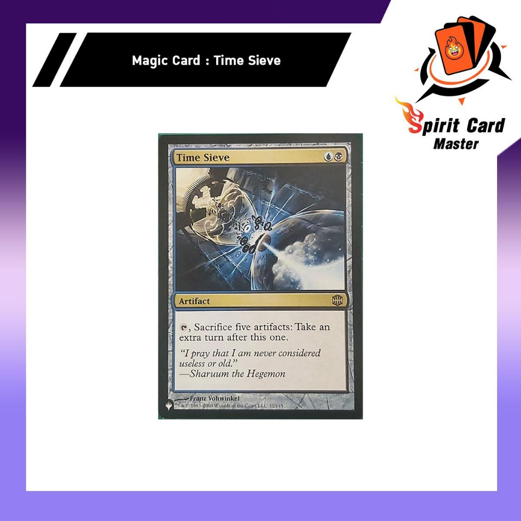 Magic The Gathering Single Card *Time Sieve* Rare The List 31/145