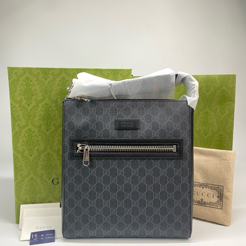 New Gucci GG Supreme Small Messenger Bag แท้💯🚗พร้อมส่ง รูดบัตร💳+0%ไม่ชาร์จ