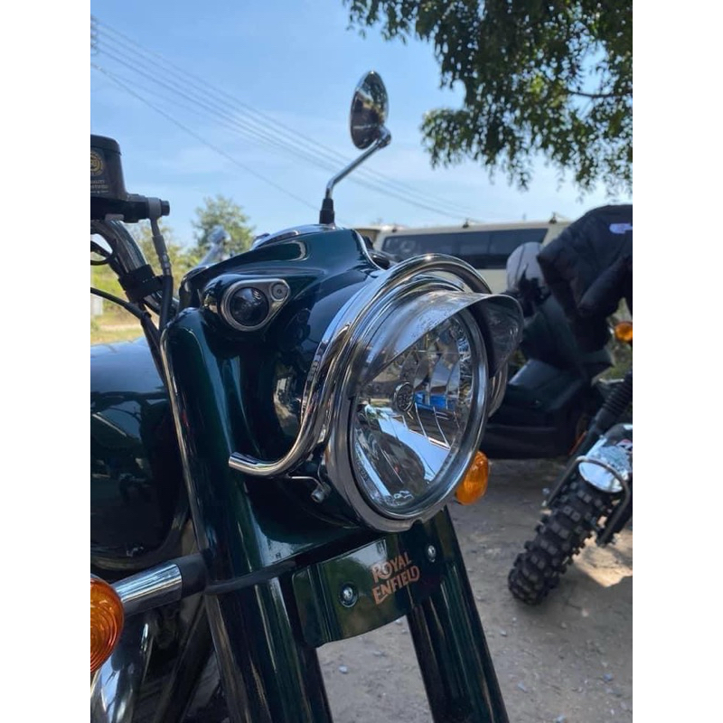 การ์ดไฟหน้าแต่ง  Royal Enfield Classic 350 Royal Enfield  Bullet 350 