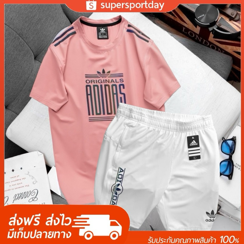 set 2 ชิ้น - ชุดวิ่ง ชุดกีฬาผู้ชาย