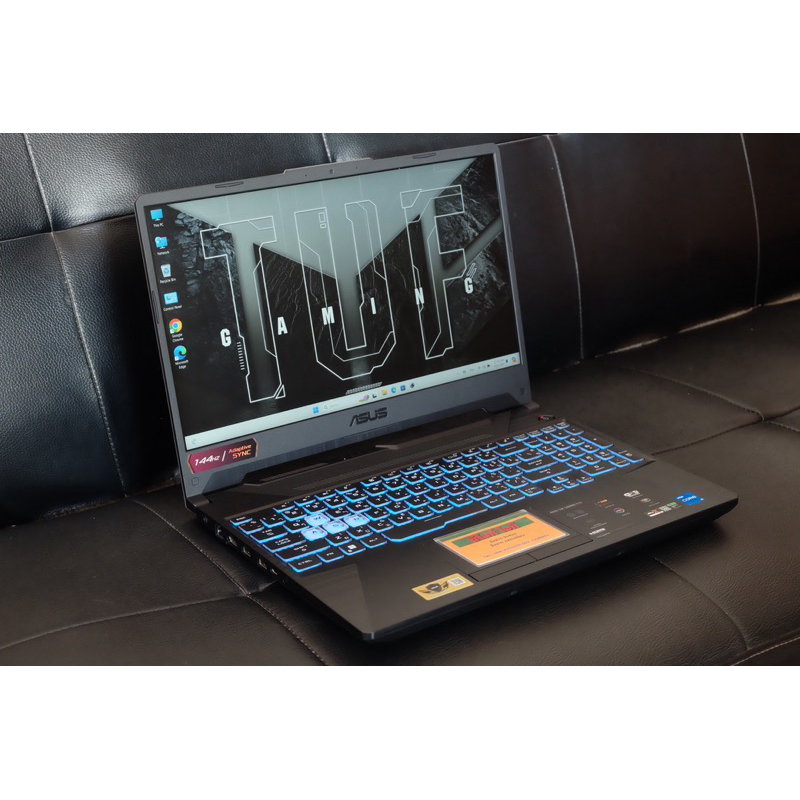 ASUS TUF Gaming F15 FX506HF-HN014W Core i5 Gen 11 การ์ดจอ RTX 2050 (4GB GDDR6)
