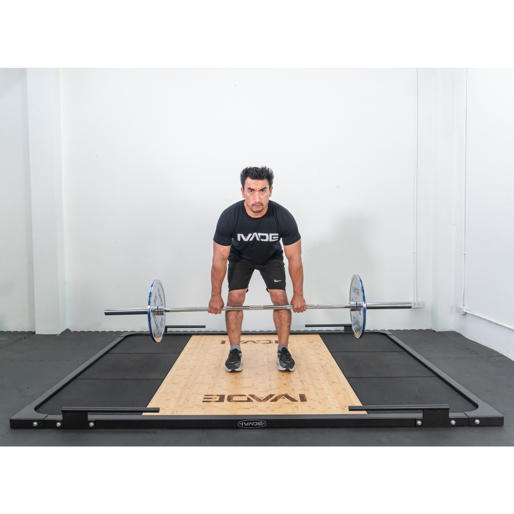 บาร์เบลโอลิมปิค 220CM (แกน 2 นิ้ว) - เครื่องออกกำลังกาย แบรนด์ IVADE - รูปที่ 3