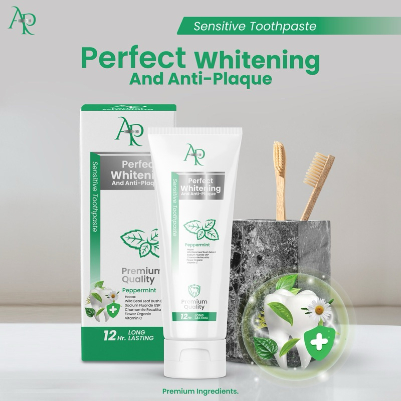 Aplus Perfect whitening and Anti-Plaque 80g เอพลัส ยาสีฟันสมุนไพร