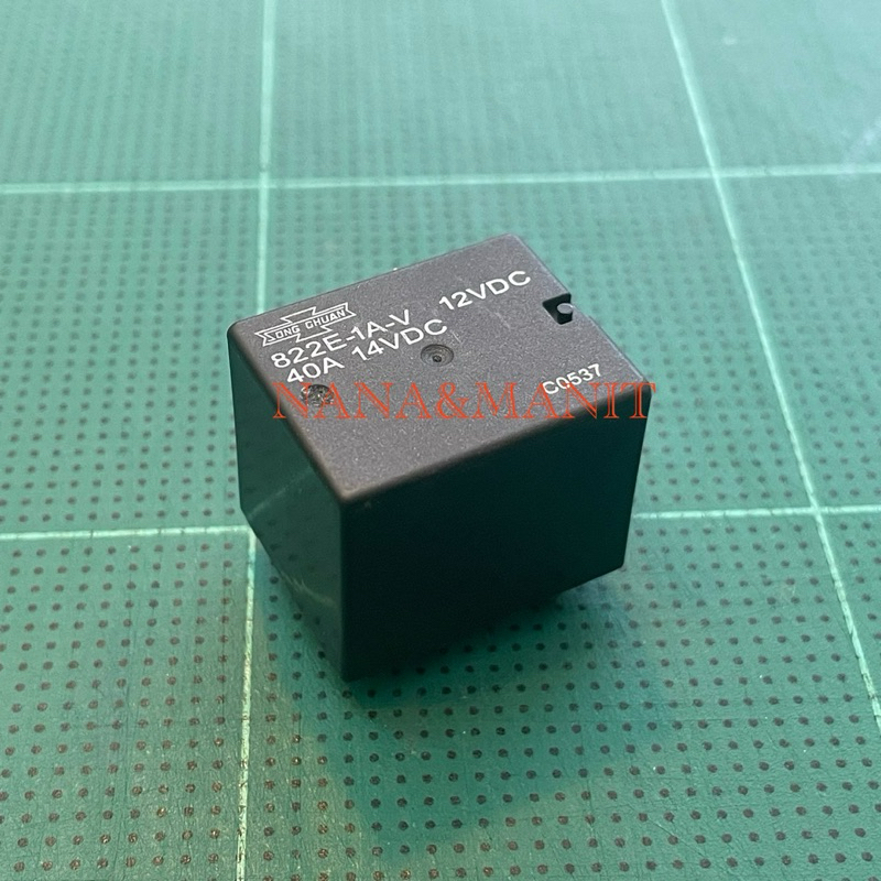 822E-1A-V RELAY 12VDC 6 ขา พร้อมส่งในไทย