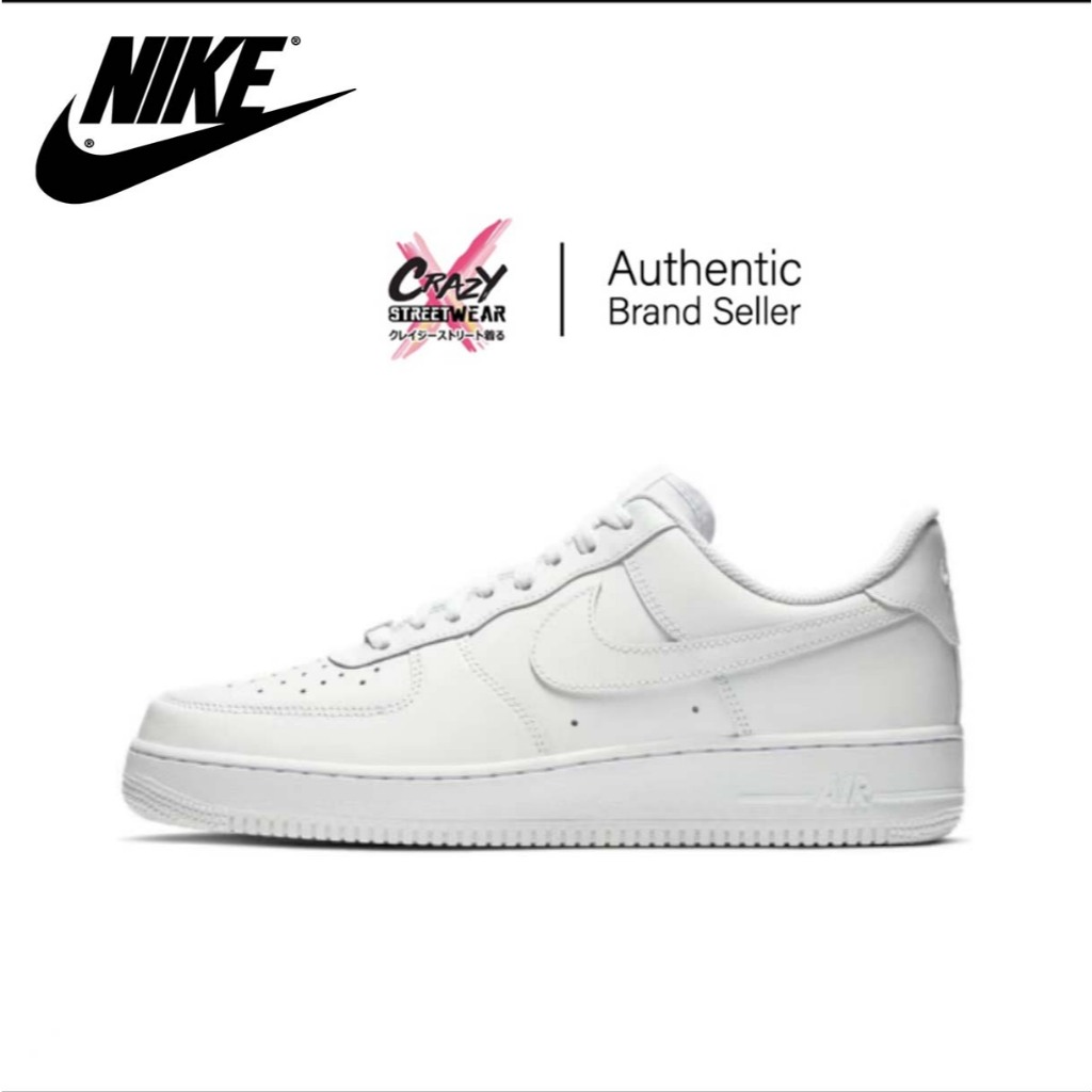 ของใหม่ 100 % รองเท้า Nike ไนกี้ รองเท้าผ้าใบ รองเท้าสีขาว ผู้ชาย ผู้หญิง Air Force 1 07 DD8959-100 รองเท้าวิ่ง  ของแท้