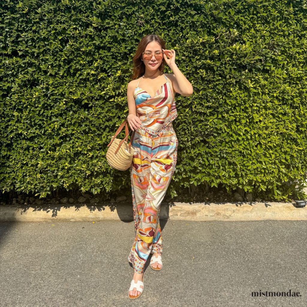 Mistmondae  Pucci set ชุดเซตไปทะเล ไปคาเฟ่ (MM70124)