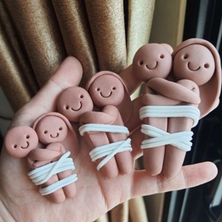 (พร้อมส่ง)ตุ๊กตาคู่มหาเสน่ น้ำตาลปั้น กัมเพส  ตุ๊กตาน้ำตาล แ…