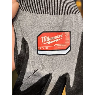 Milwaukee ถุงมือกันบาด Cut Level 2 (รุ่นใหม่ 2026) ทัชสกรีนได้ ของแท้ 100% | นุ่ม กระชับ มือไม่พัง