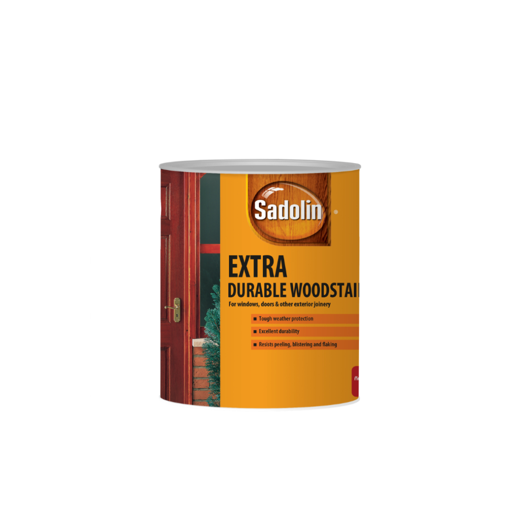 Sadolin Extra ซาโดลิน สีย้อมไม้ชนิดเงา เนื้อสีผลิตจาก อัลขีดเรซิ่น ทนทานกว่าสีย้อมไม้ทั่วไป 5 เท่า