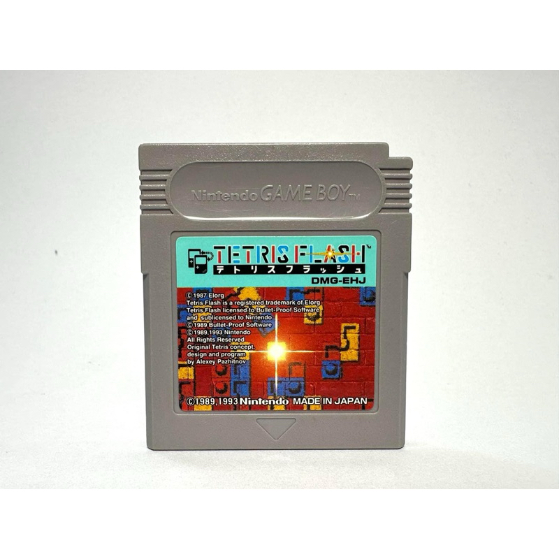 (1) ตลับแท้ Game Boy (japan)(gb)  Tetris Flash