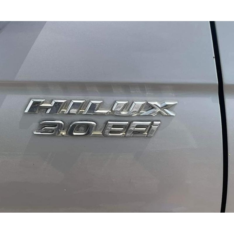 Logo Hilux 3.0Efi ของแท้ Toyota Tiger SportCruiser SportRider
