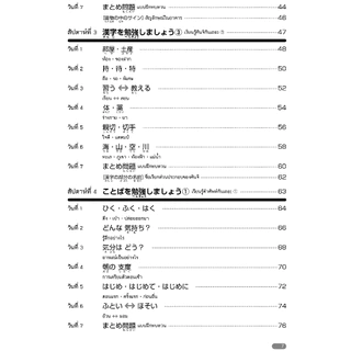 เตรียมสอบวัดระดับ N4 คันจิ・คำศัพท์ 9789744437907