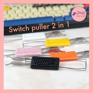 ที่ดึงคีย์แคป ที่ดึงสวิทซ์ 2 In 1 Keycap Puller, Switch Puller, ที่ถอดสวิทซ์ Keycaps Puller, Switches Puller Remover