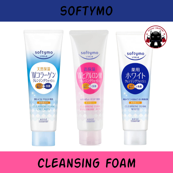 Softymo Cleansing Wash Foam คลีนซิ่งเสริมไฮยาลูรอน คอลลาเจน จากญี่ปุ่น
