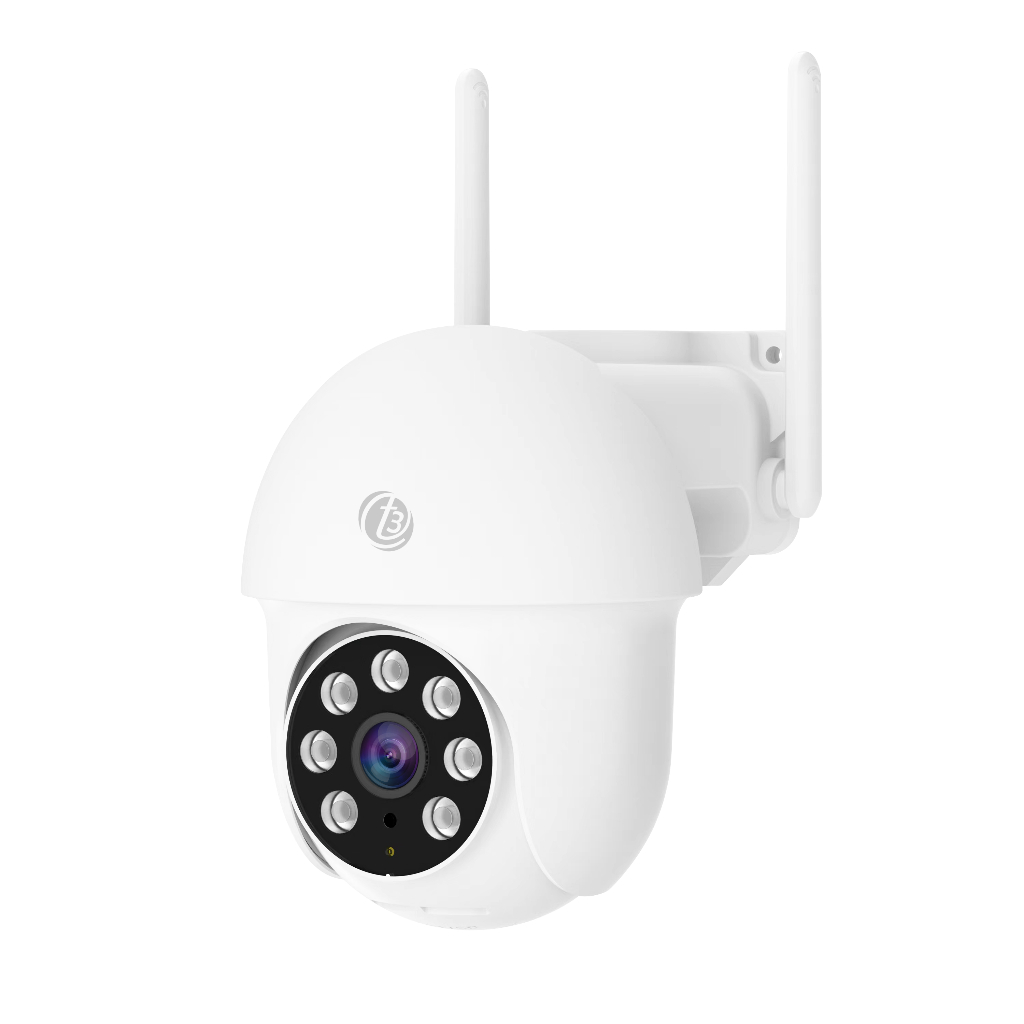 T3 Smart Outdoor Wi-Fi Camera OC1 กล้องวงจรปิด CCTV กล้องกันน้ำ IP65 ความชัด 2K 3MP ใช้ภายนอกอาคาร รับประกัน 1 ปี
