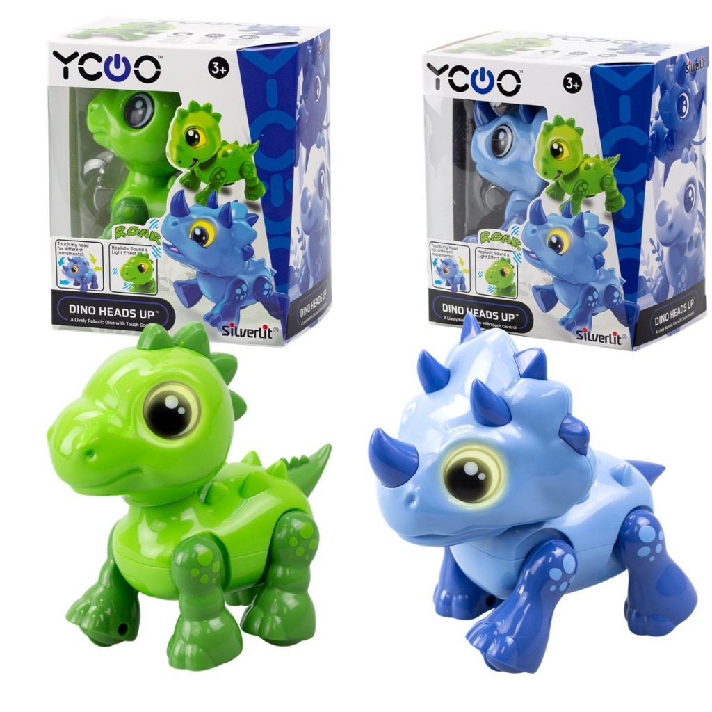 Silverlit YCOO DINO HEADS UP หุ่นยนต์บังคับอีคูไดโนเฮดอัพ คละสี รหัส SV8859D