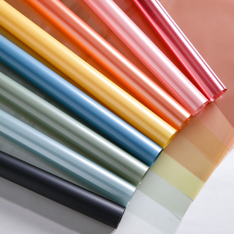 กระดาษเยลลี่ใสโปร่งแสง Jelly Paper (OPP) กระดาษใส กระดาษแก้ว