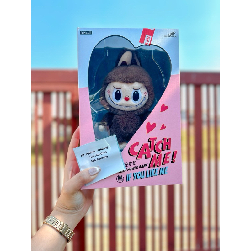 Labubu CATCH ME Plush power bank