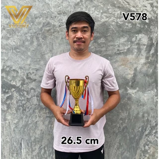 ถ้วยรางวัลVictory ฟรีทำป้าย ฟรีริบบิ้น มีให้เลือก 5 ขนาด