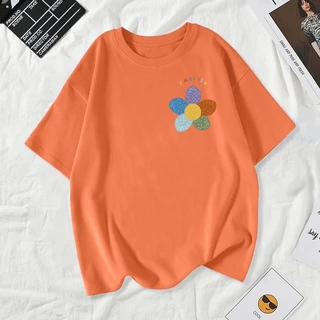 Cosco เสื้อยืดผู้หญิงสาวลายการ์ตูนน่ารัก#A137