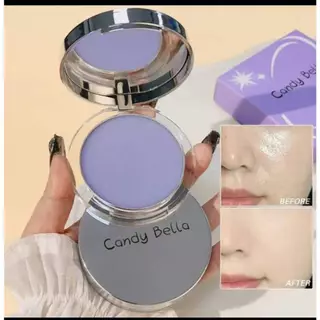 CandyBella แป้งบลูล็อก แป้งเนื้อเจล บล็อกความมันบนผิว แป้ง ติดทนทั้งวัน