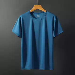 เสื้อยืดลำลองผู้ชายคอกลมเนื้อผ้าแห้งเร็วใส่สบาย Man Clothing