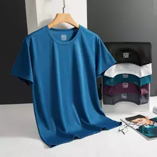 เสื้อยืดลำลองผู้ชายคอกลมเนื้อผ้าแห้งเร็วใส่สบาย Man Clothing