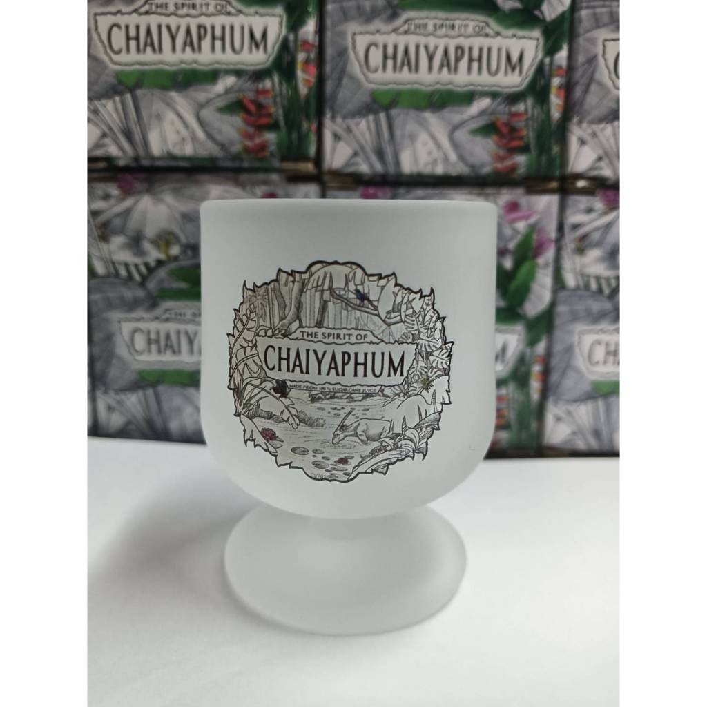 The Spirit Of Chaiyaphum แก้วทรงไวน์ แก้วจากจังหวัดชัยภูมิ
