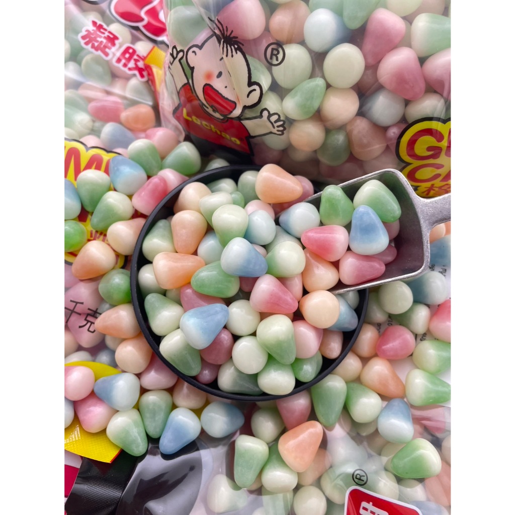 ปีโป้กรอบ ขนมเยลลี่ปีโป้กรอบ ถุง 1 Kg.