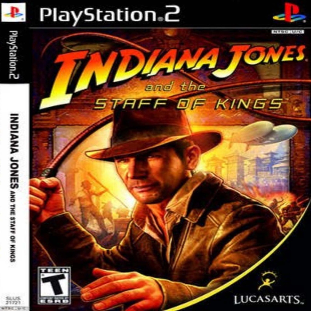 Indiana Jones And The Staff Of Kings [English][PS2DVD]