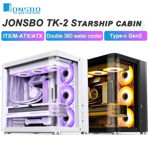 CASE (เคส) JONSBO TK-2 2.0 Black