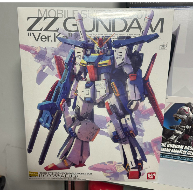 MG ZZ gundam Ver.ka 1/100