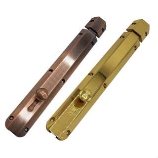 ison กลอนมีระบบล็อค รุ่น 958 8″ สีทองแดง สีทอง ทองเหลืองแท้ไ…