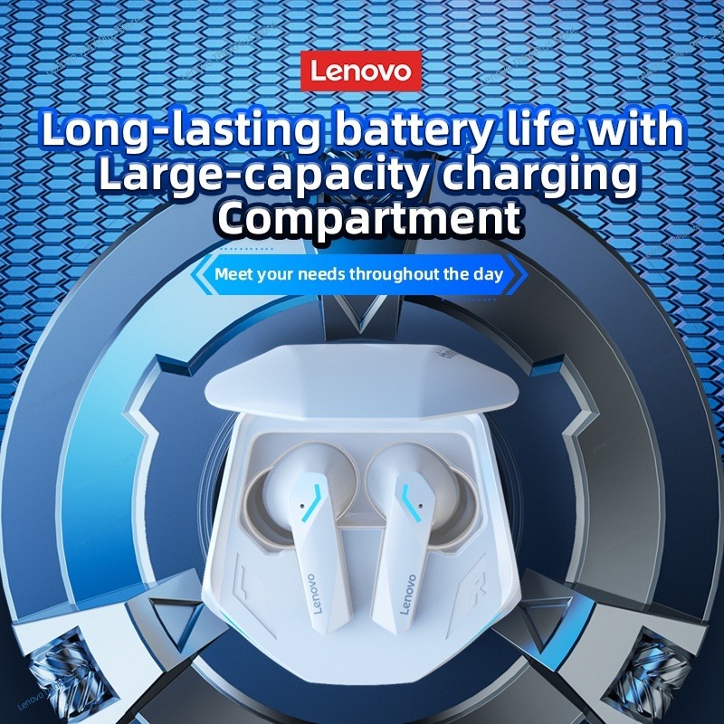 Lenovo Bridio GM2 PRO หูฟังบลูทูธ bluetooth 5.3 หูฟังบลูทูธไร้สาย HiFi หูฟังไร้สาย