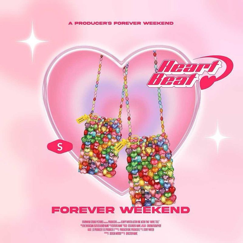 Forever Heart Beat Bag S
