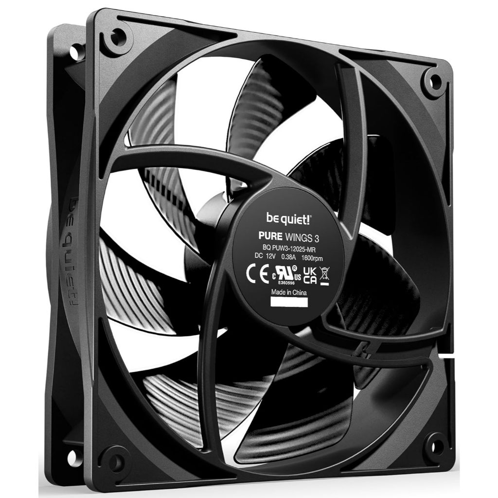 Be quiet! Pure Wings 3 120mm high-Speed, Cooling Fan พัดลมเคส BL106 BL111