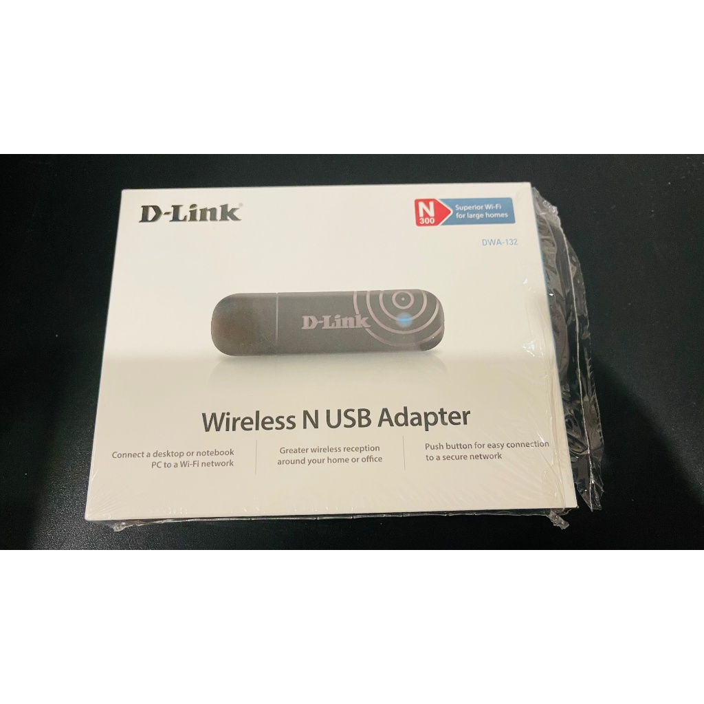 อุปกรณ์ USB รับสัญญาณ wifi D-link 300Mbps wireless N usd DWA-132