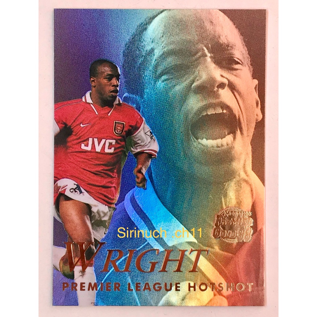 การ์ด Ian Wright   Merlin's Premier Gold 98