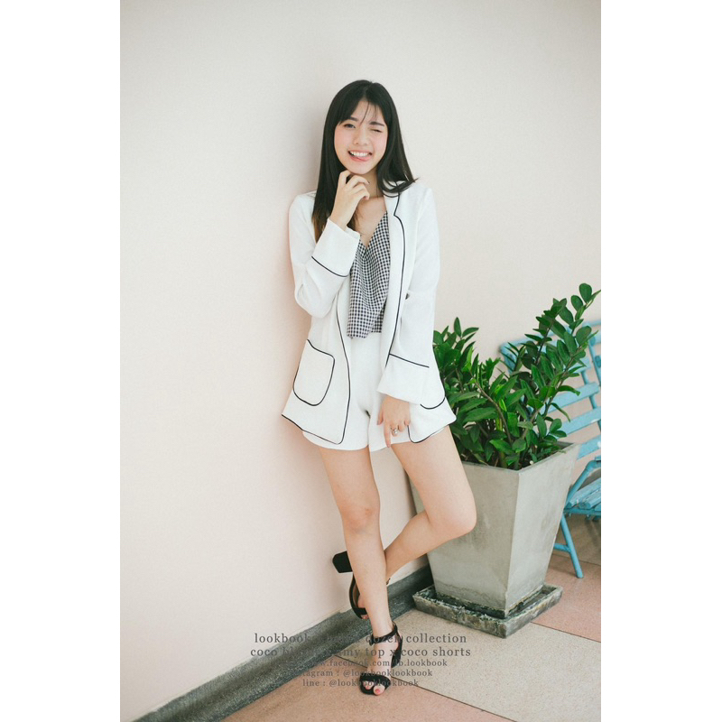 Lookbook Blazer ( white )