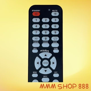 รีโมทรุ่น : พริสม่าโปร Prismapro รหัส PSP+ ปุ่มเต็มใส สินค้าพร้อมส่ง