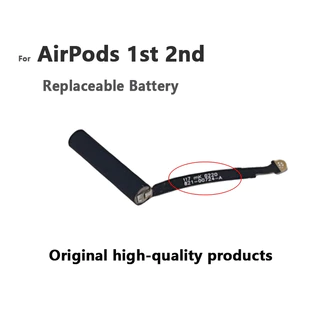 ของแท้ ชุดหูฟังบลูทูธไร้สาย AirPods Pro 1 2 3 Generations แบตเตอรี่ 45230 25mah Lithium Ion A1604 A1523 A1722 A2031 (แบต