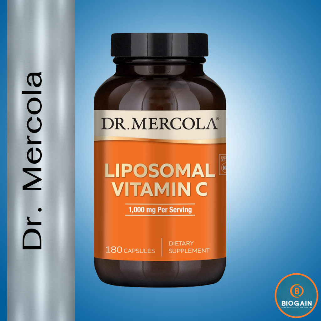 Dr. Mercola Liposomal Vitamin C 1000 mg / 180 Capsules