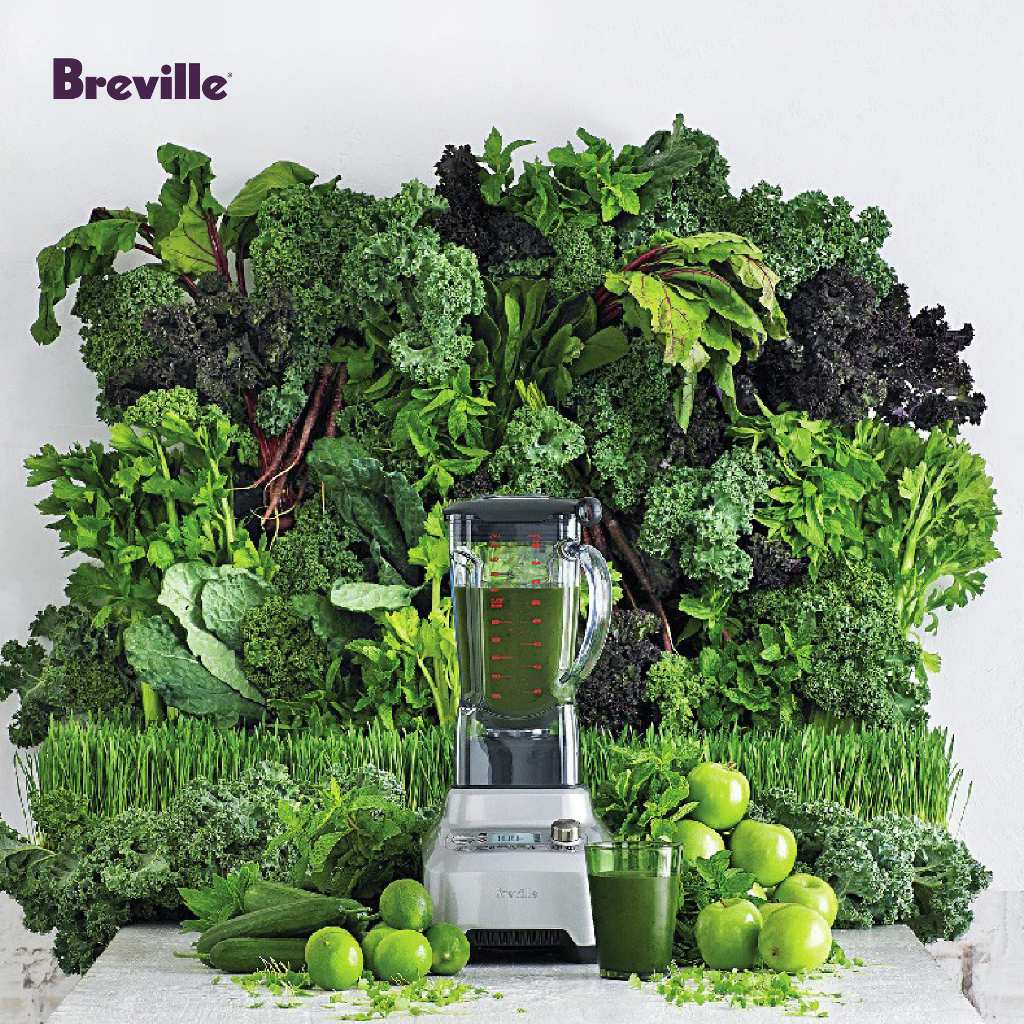 Breville : เครื่องปั่นสมูทตี้ Breville Blender BBL910 The Boss™ เครื่องปั่นน้ำผลไม้ ปั่นซุป 2 ลิตร