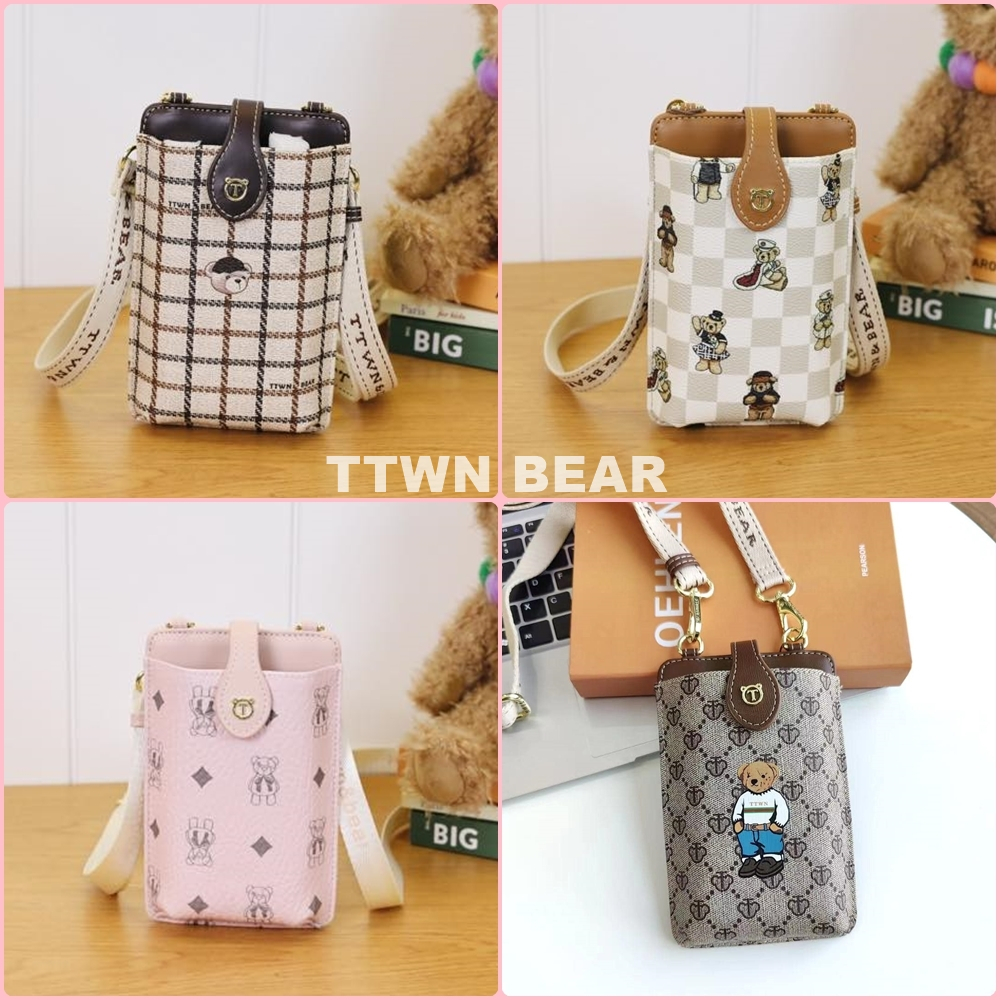 กระเป๋าทรงโฟนน้องหมีTTWNBEAR