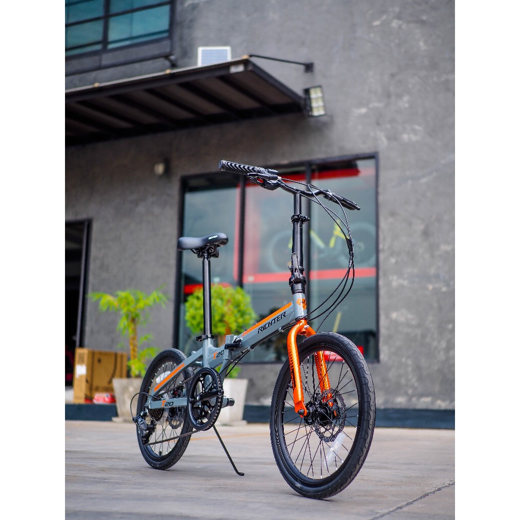 จักรยานพับ Richter T20 (Folding Bike) รถพับ วงล้อ 20นิ้ว ทุกเพศทุกวัย ขี่ในเมือง รับประกัน3ปี