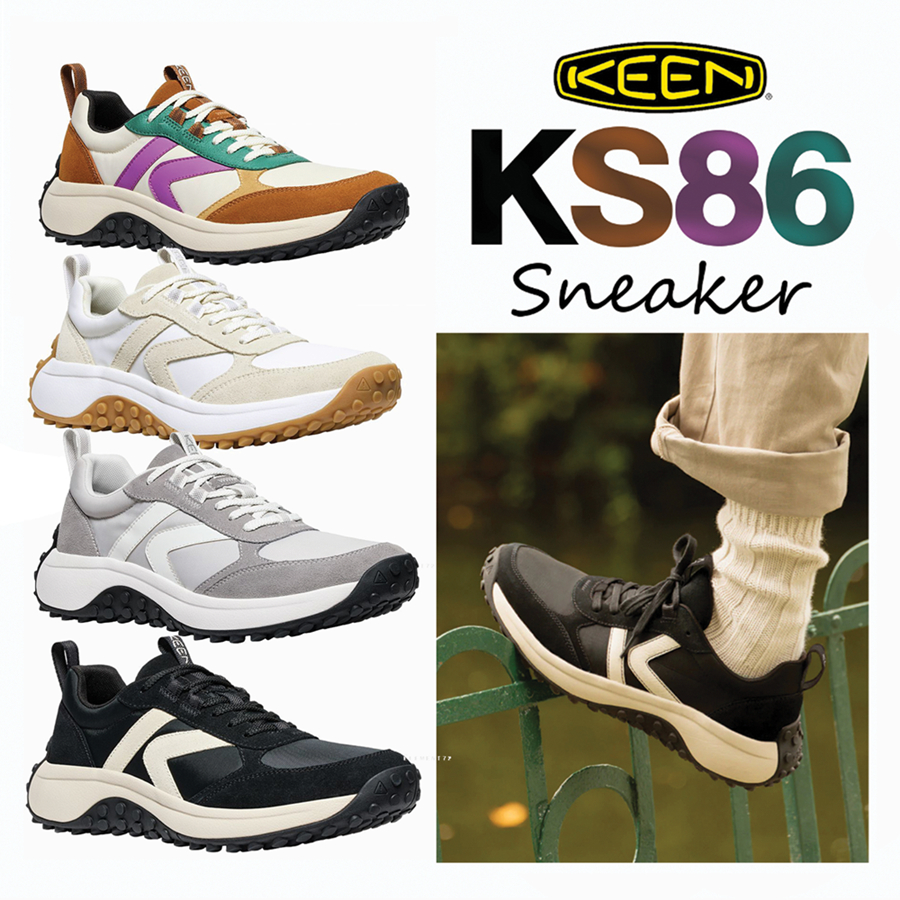 [ลด30% เก็บโค้ด 2509FASHDD] KEEN KS86 Sneaker รุ่นใหม่ รองเท้าคีน ผ้าใบ ชายและหญิง
