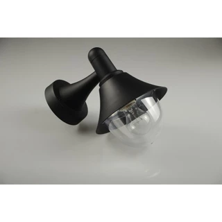 SL LIGHTING | Outer Space โคมไฟติดผนังภายนอก ขั้ว E27 วัสดุ ABS รุ่น OUT-17-E27-WBK